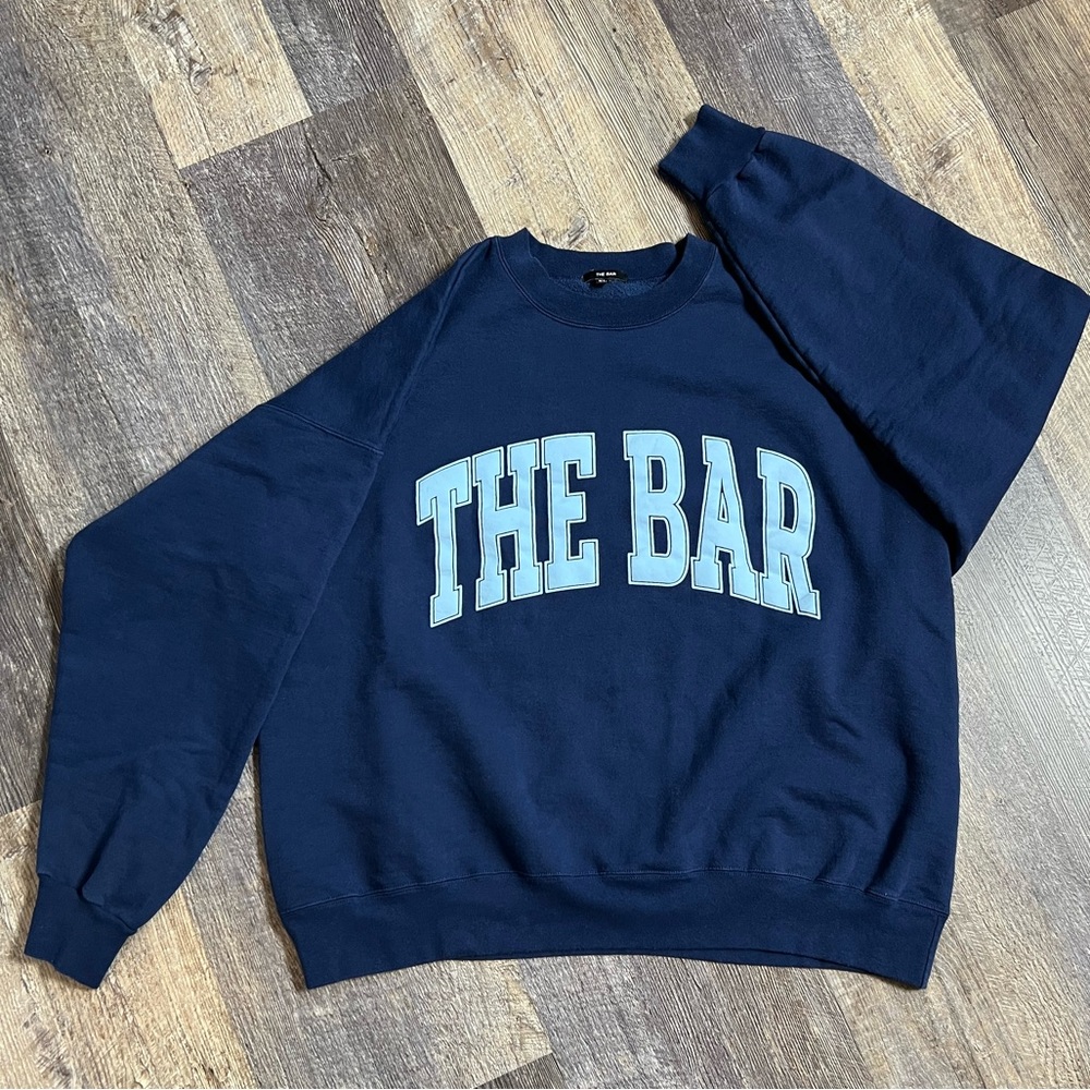 The Bar Varsity sweatshirt